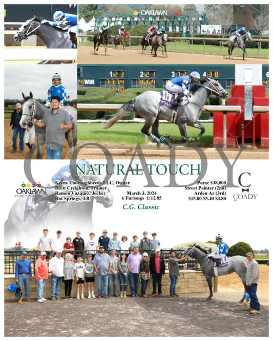 Natural Touch - 03-03-24 R02 Op Oaklawn Park