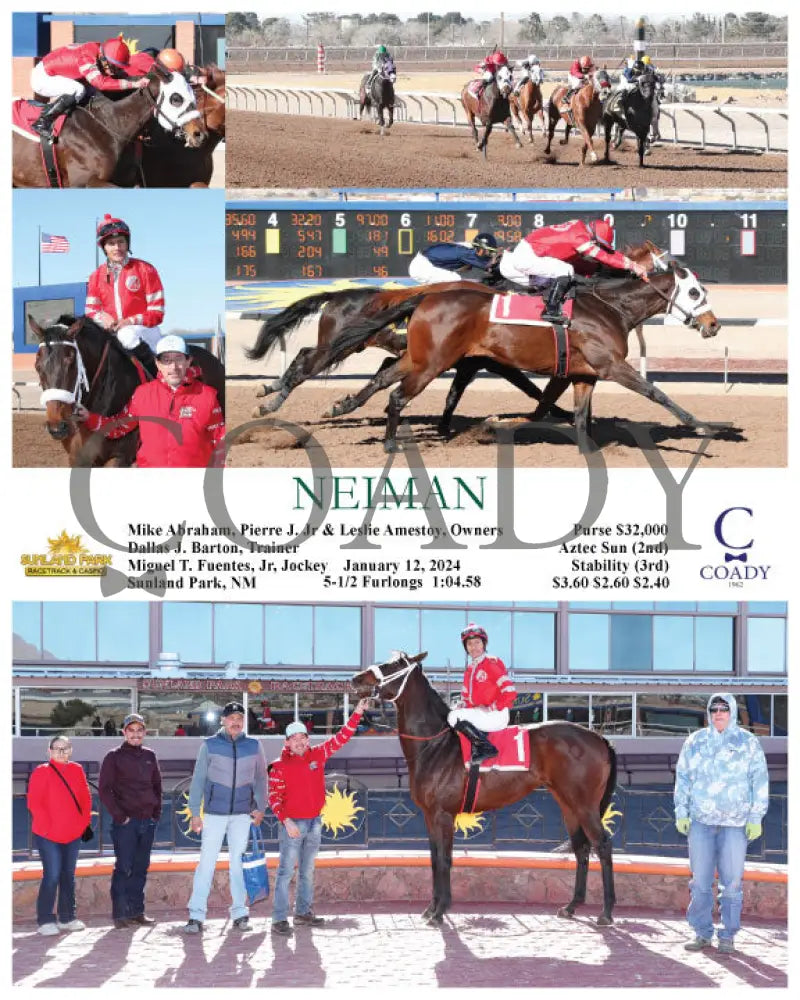 Neiman - 01-12-24 R04 Sun Sunland Park