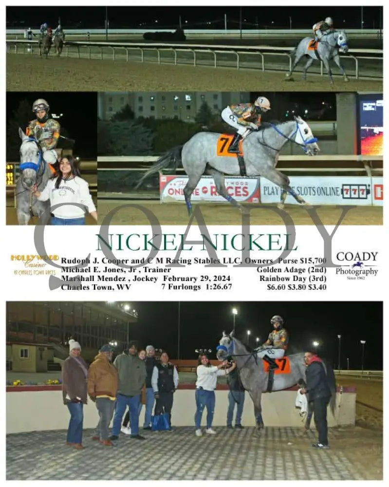 Nickel - 02-29-24 R08 Ct Hollywood Casino At Charles Town Races