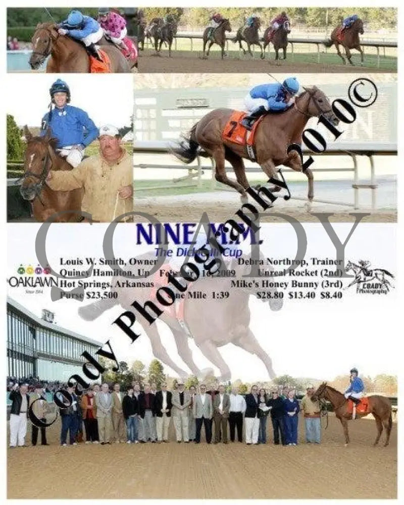 Nine M.m. - The Dickie Iii Cup 2 16 2009 Oaklawn Park