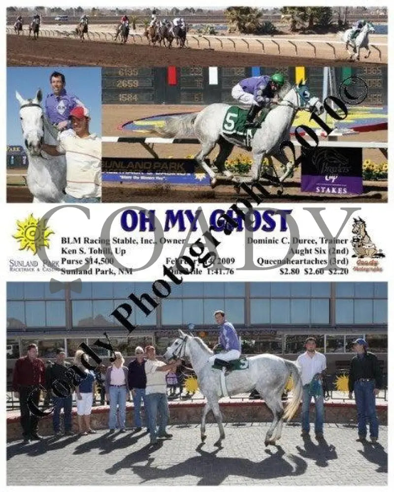 Oh My Ghost - New Mexico Breeders Oaks 3 29 Sunland Park