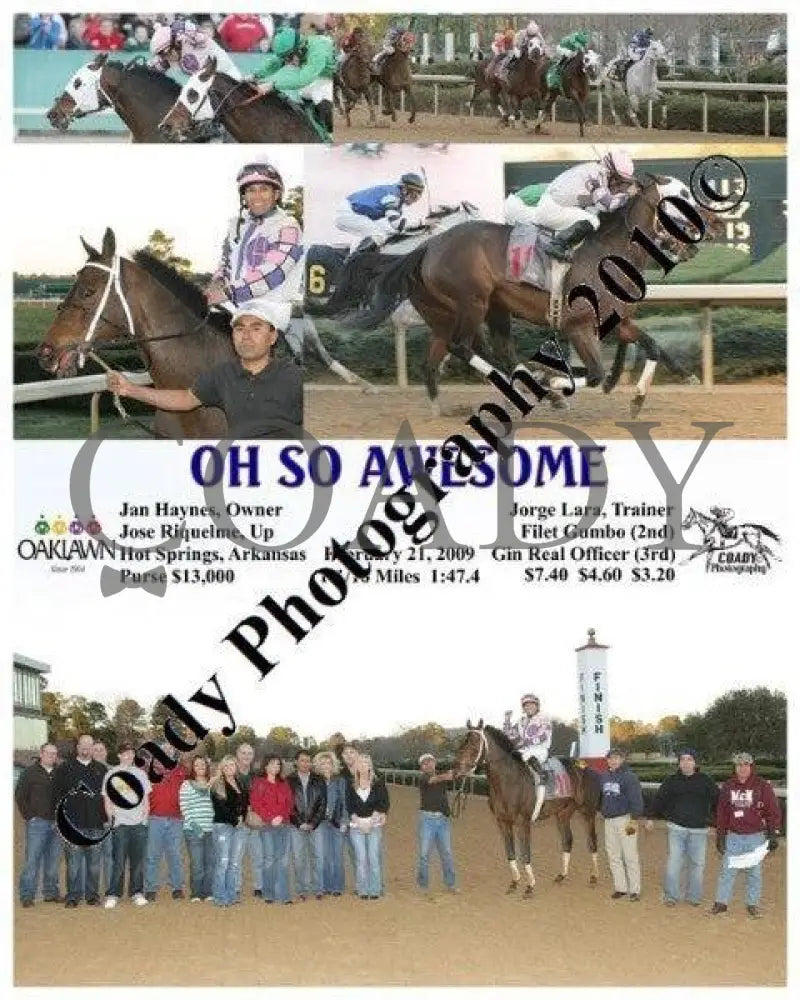 Oh So Awesome - 2 21 2009 Oaklawn Park
