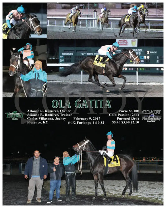 Ola Gatita - 020917 Race 02 Tp Turfway Park