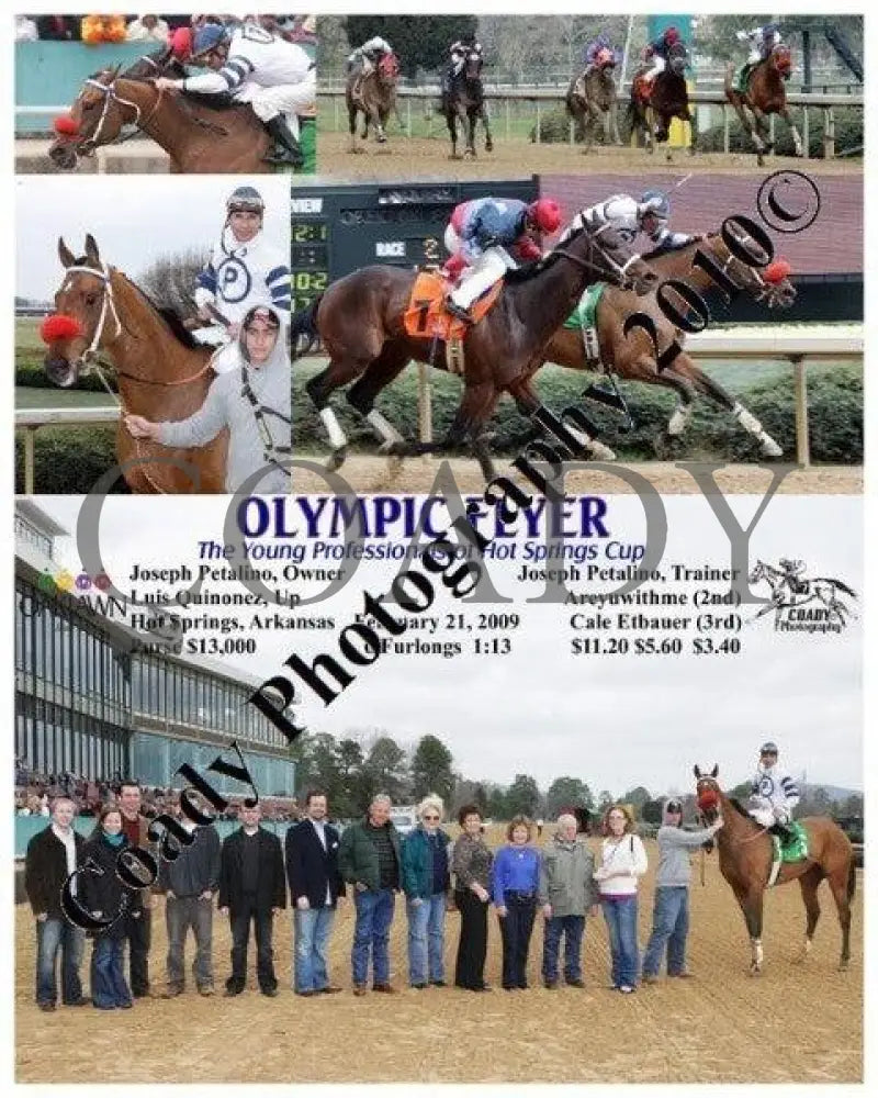 Olympic Flyer - The Young Professionals Of Hot S Oaklawn Park