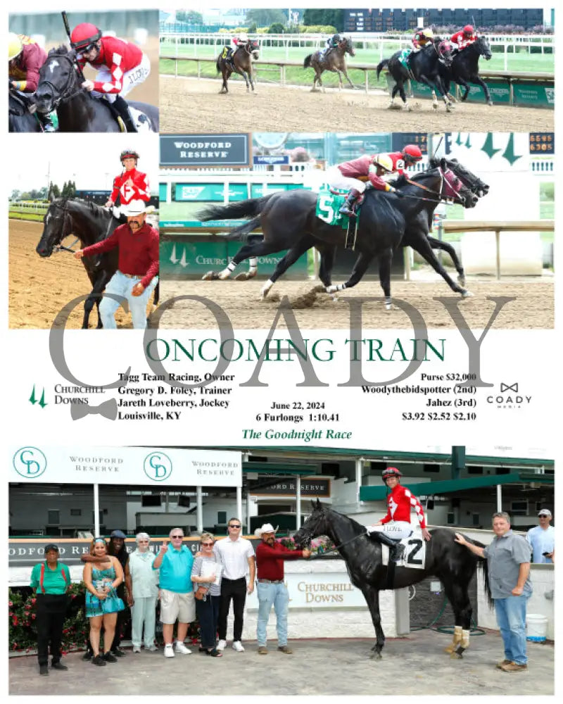 Oncoming Train - 06-22-24 R01 Cd Churchill Downs