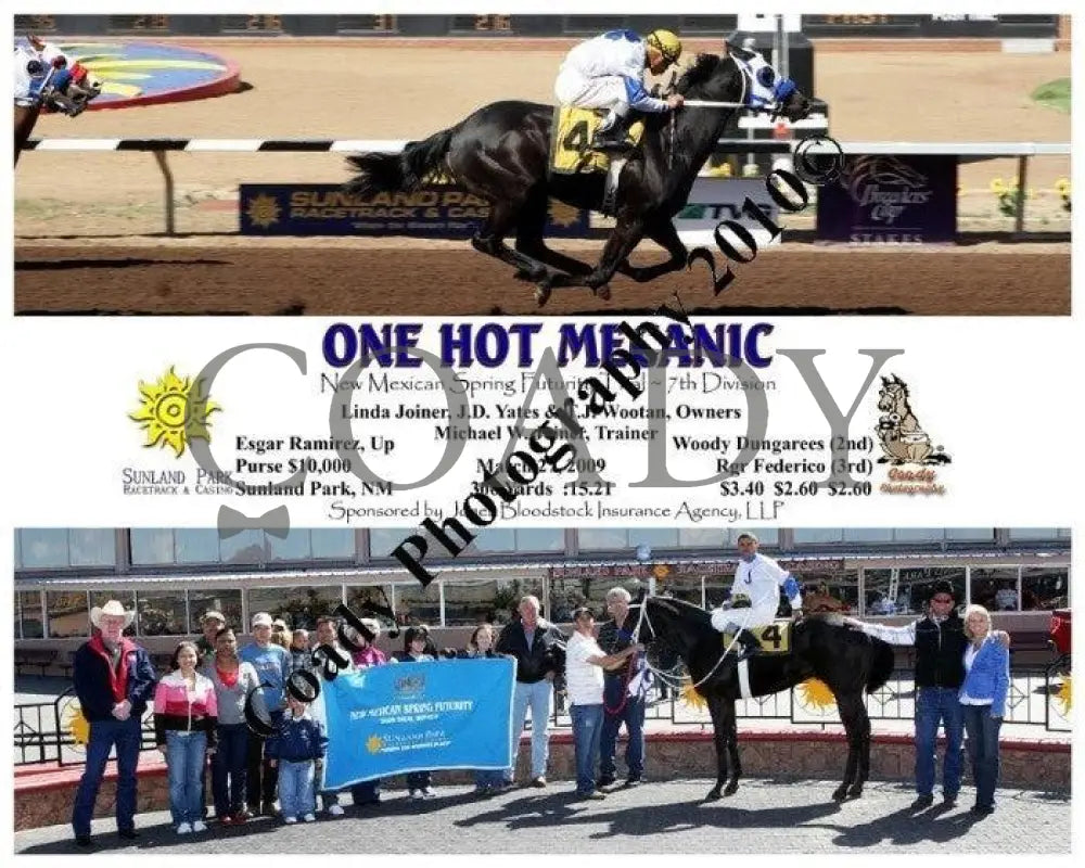 One Hot Mecanic - New Mexican Spring Futurity Tr Sunland Park