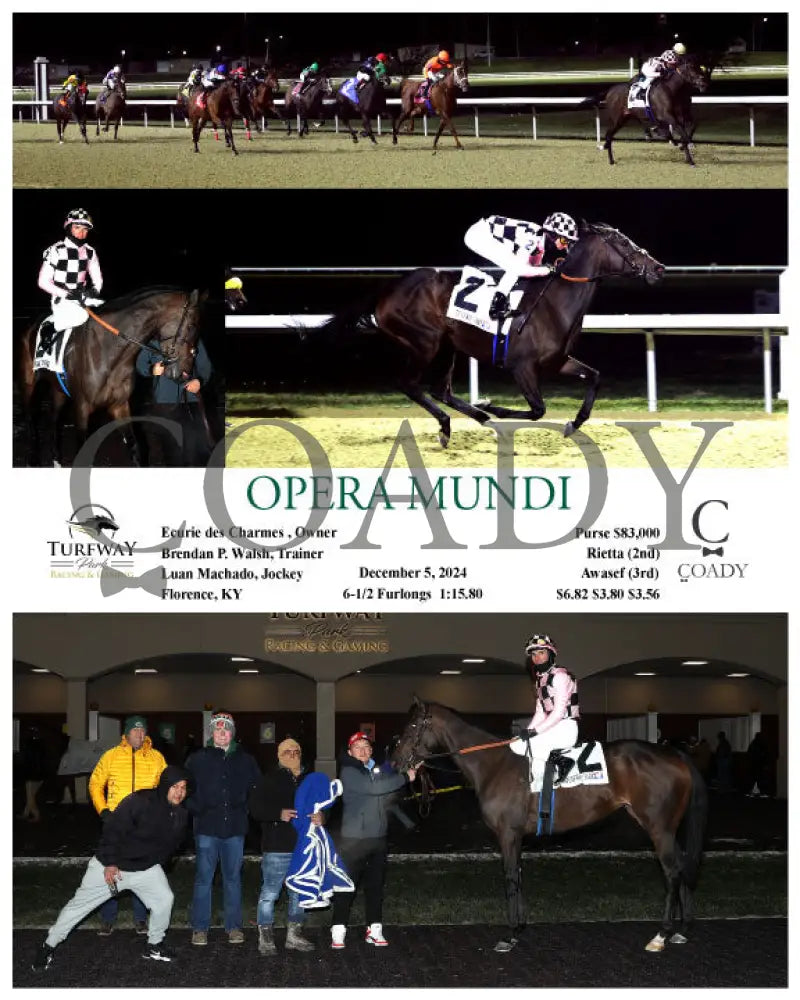 Opera Mundi - 120524 Race 08 Tp Turfway Park