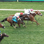 Ova Charged - The Unbridled Sidney G3 05-03-24 R06 Churchill Downs Aerial Finish 01 James Johnson