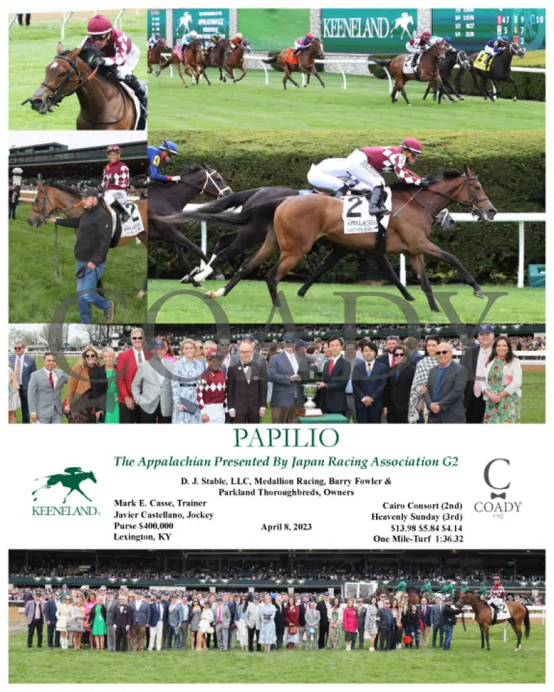 Papilio - The Appalachian Presented By Japan Racing Association G2 35Th Running 04-08-23 R06 Kee