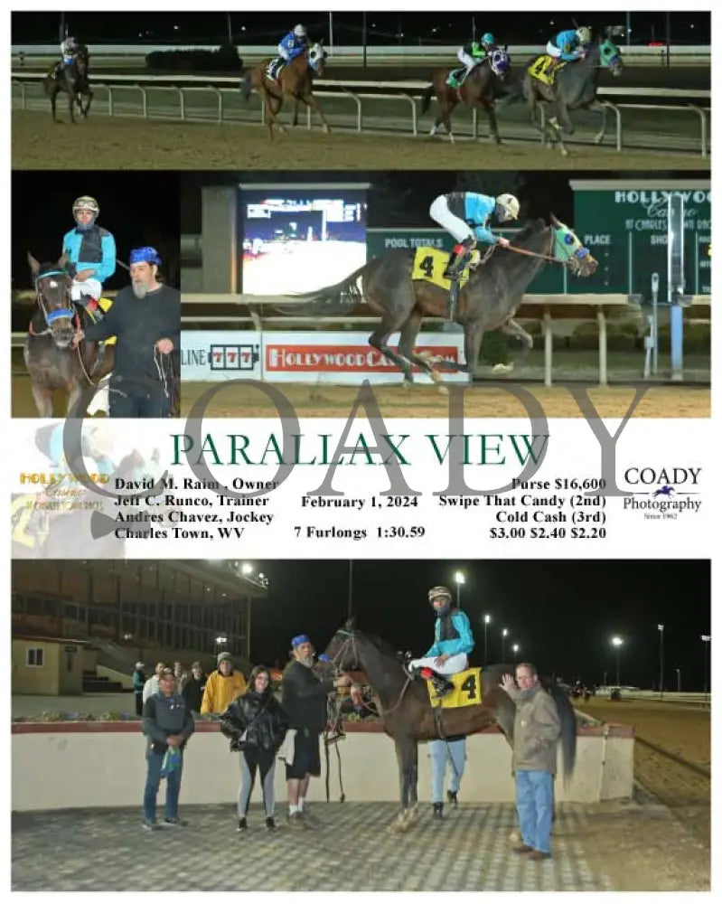 Parallax View - 02-01-24 R02 Ct Hollywood Casino At Charles Town Races