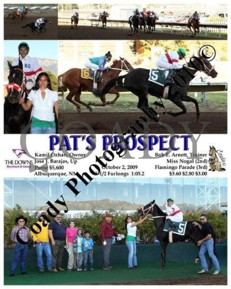 Pat S Prospect - 10 2 2009 Downs At Albuquerque