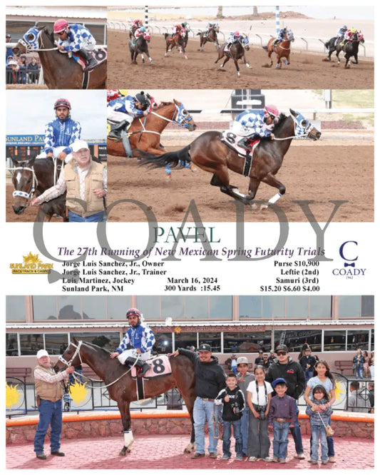 Pavel - The 27Th Running Of New Mexican Spring Futurity Trials 03 - 16 - 24 R06 Sun Sunland Park
