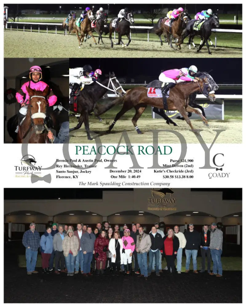 Peacock Road - 12-20-24 R04 Tp Group Turfway Park