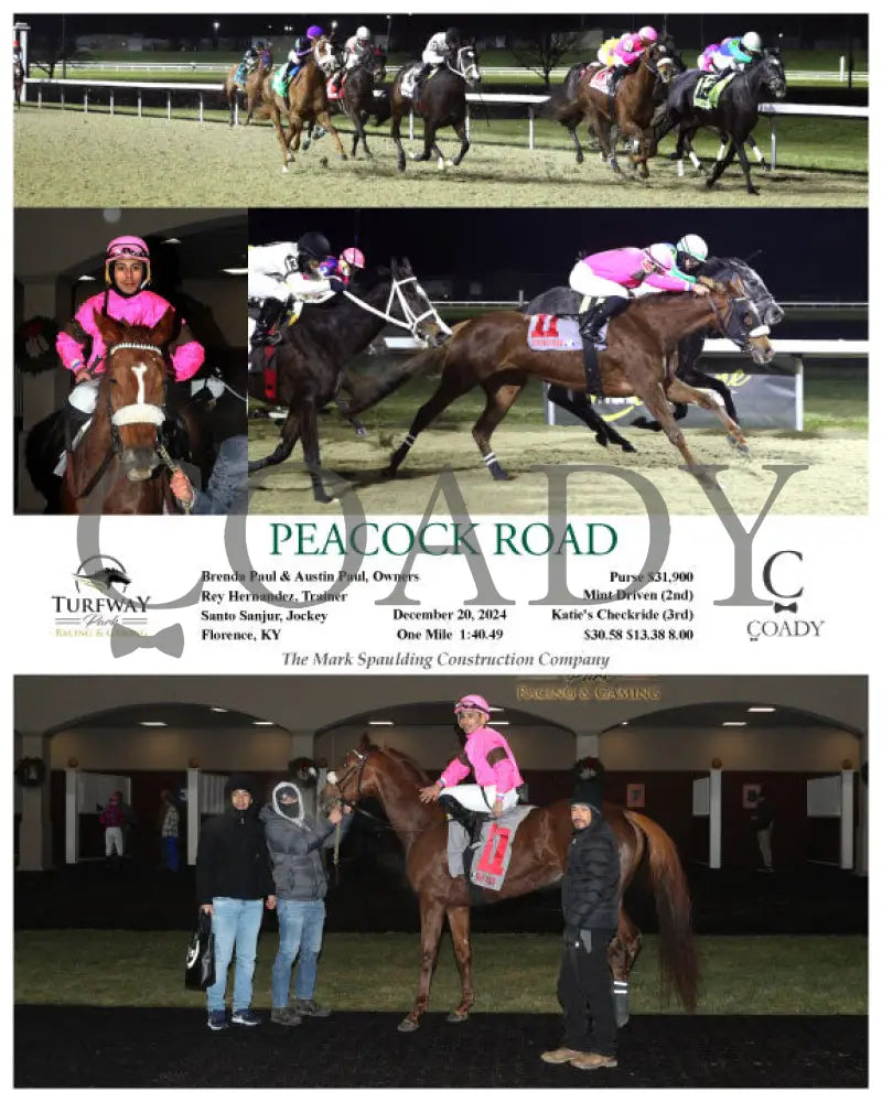 Peacock Road - 12-20-24 R04 Tp Turfway Park