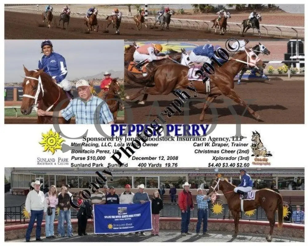 Pepper Perry - Sponsored By Jones Bloodstock Ins Sunland Park
