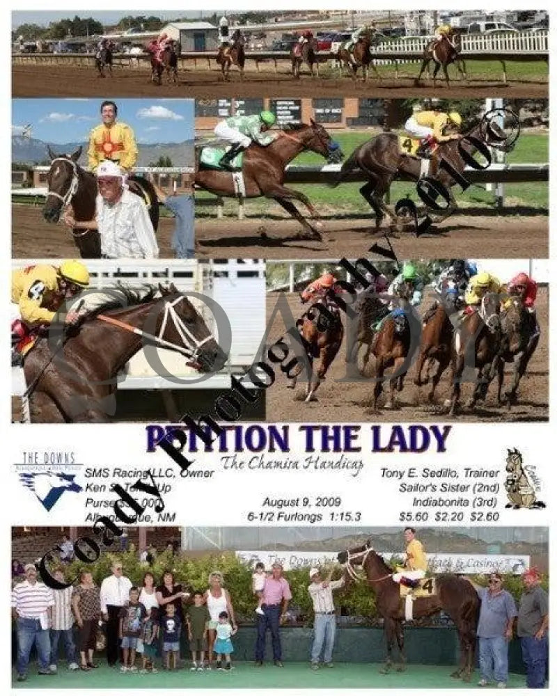Petition The Lady - The Chamisa Handicap 8 9 Downs At Albuquerque