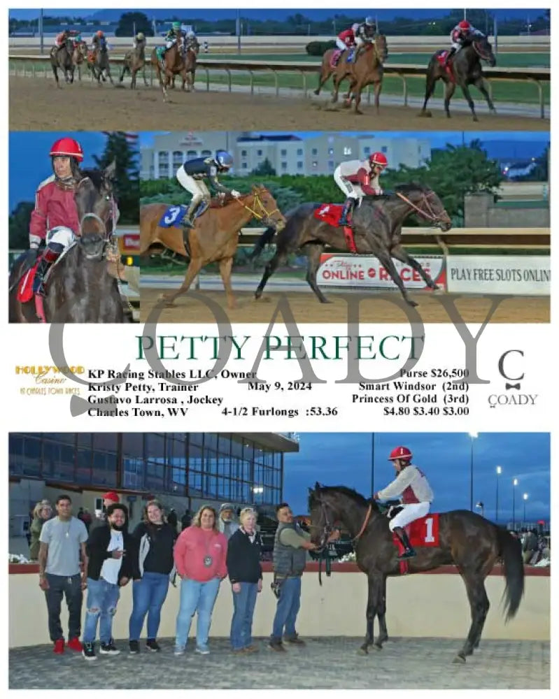 Petty Perfect - 05-09-24 R03 Ct Hollywood Casino At Charles Town Races