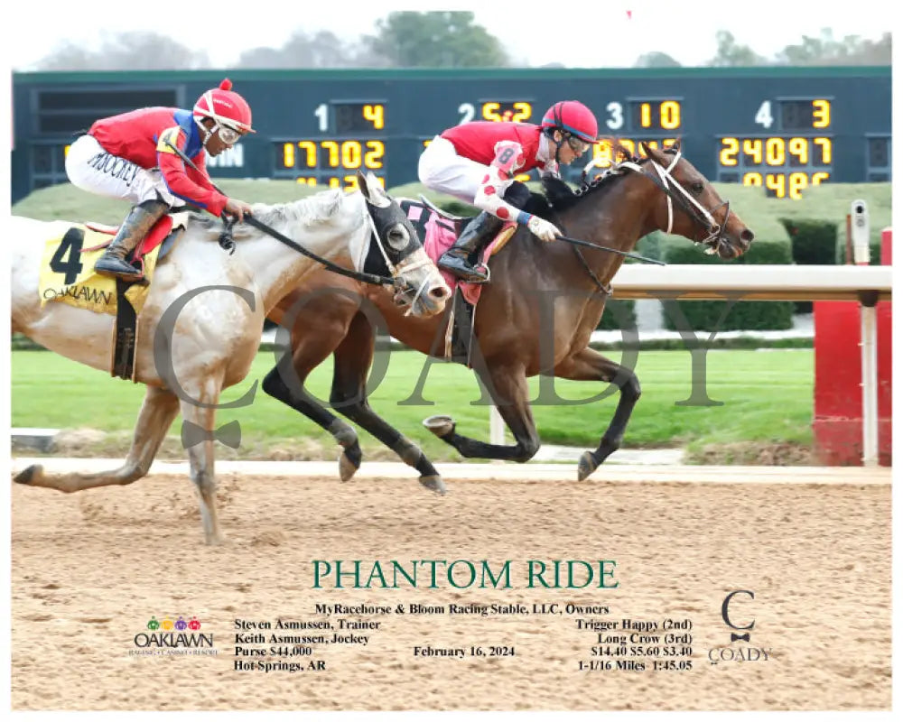 Phantom Ride - 02-16-24 R06 Op Action 01 Oaklawn Park