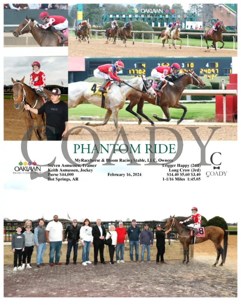 Phantom Ride - 02-16-24 R06 Op Oaklawn Park