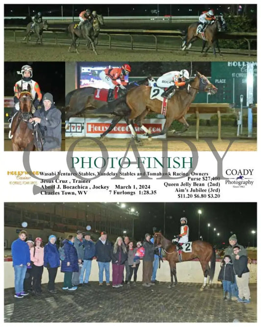 Photo Finish - 03-01-24 R05 Ct Hollywood Casino At Charles Town Races