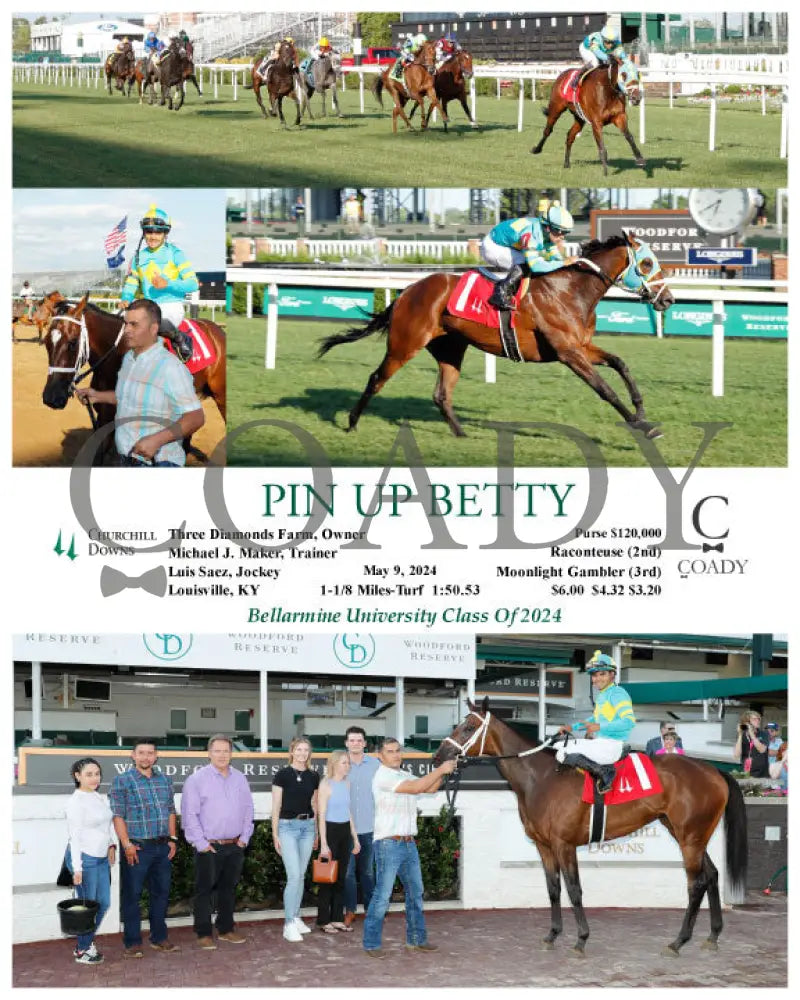 Pin Up Betty - 05-09-24 R04 Cd Churchill Downs