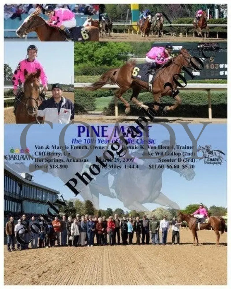 Pine Mast - The 10Th Year Of Griffe Classic Oaklawn Park