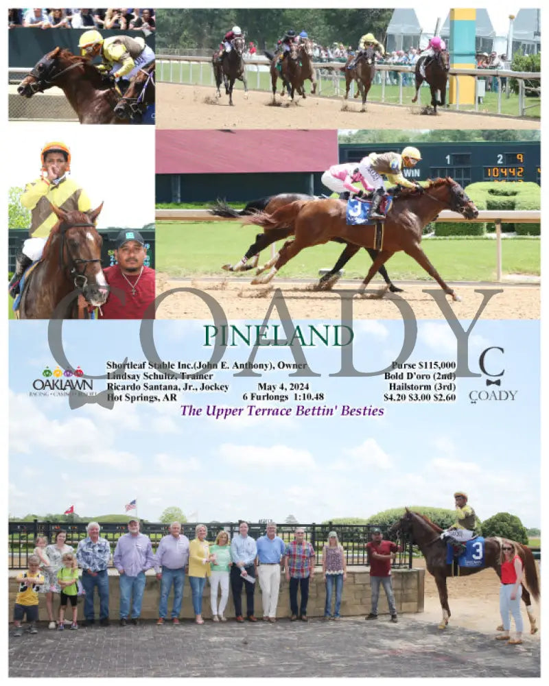 Pineland - 05-04-24 R02 Op Oaklawn Park