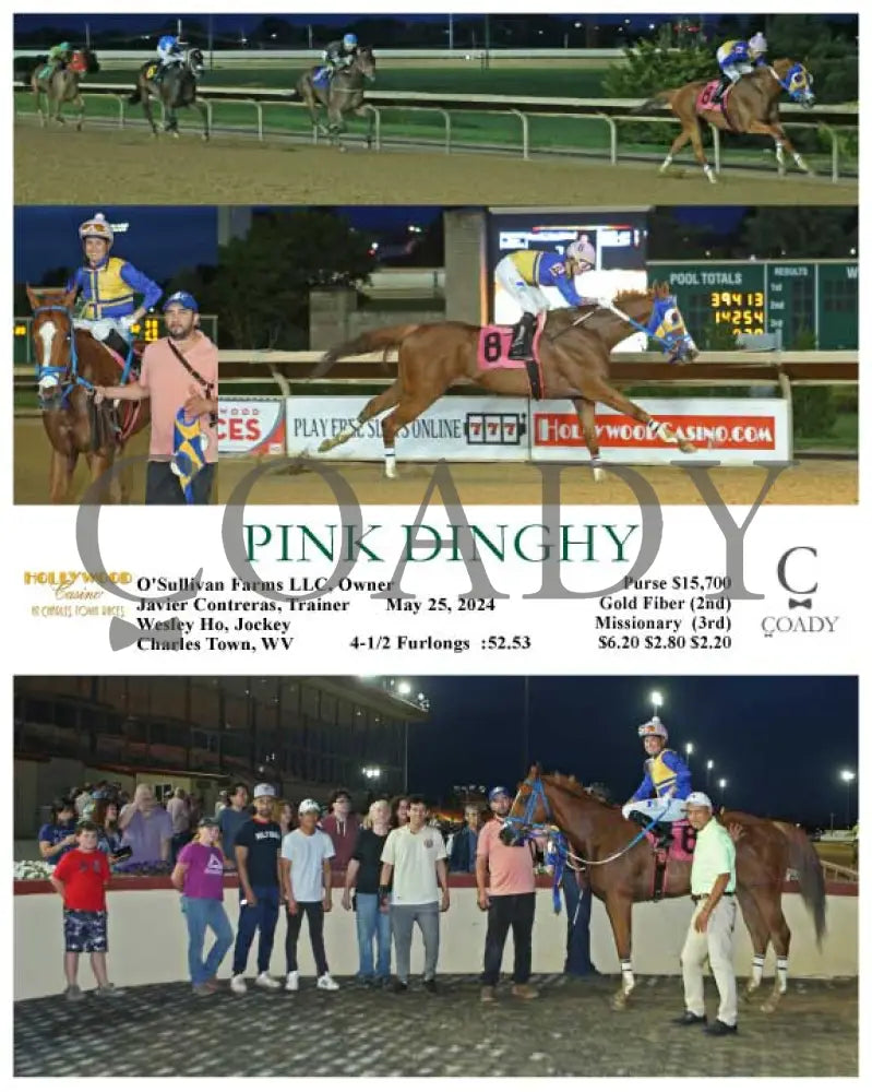 Pink Dinghy - 05-25-24 R04 Ct Hollywood Casino At Charles Town Races