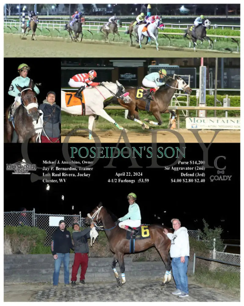 Poseidon’s Son - 04 - 22 - 24 R06 Mnr Mountaineer Park