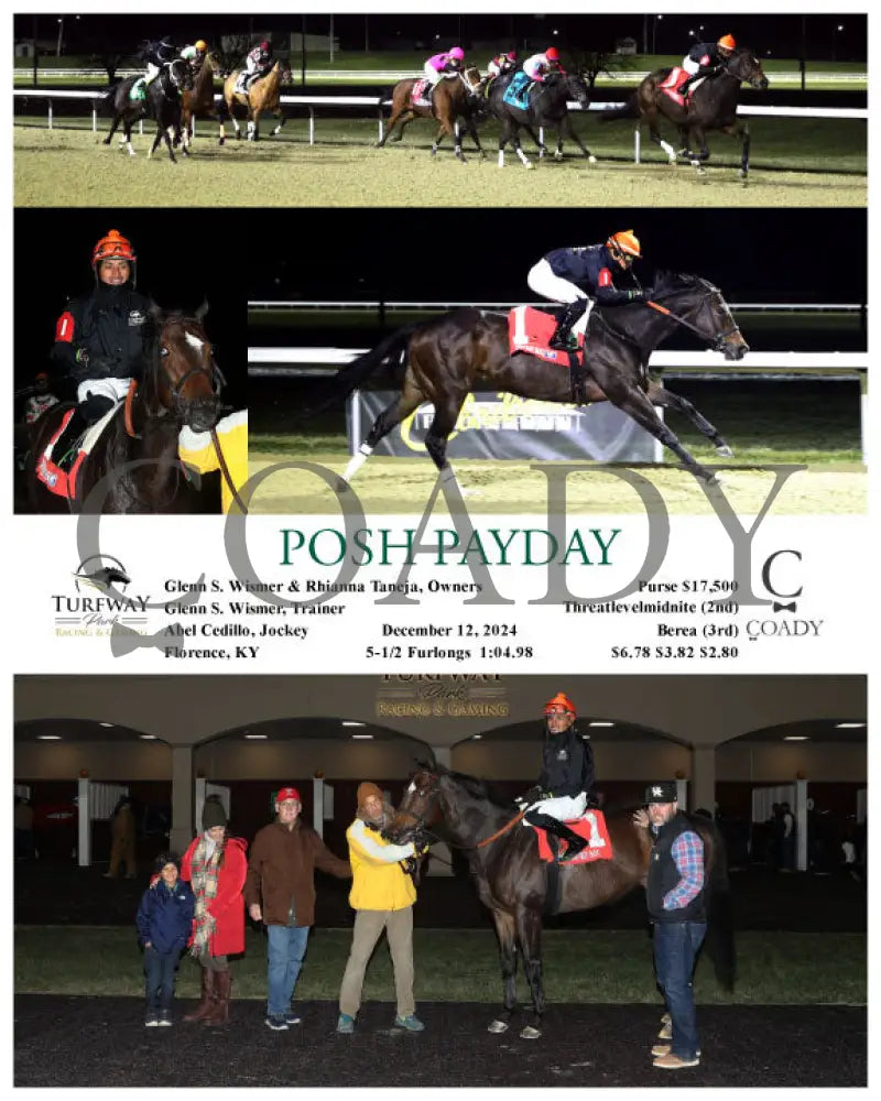 Posh Payday - 121224 Race 01 Tp Turfway Park