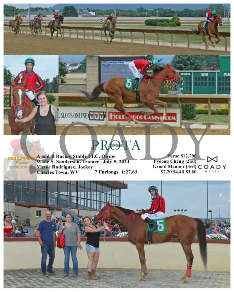 Prota - 07-05-24 R02 Ct Hollywood Casino At Charles Town Races