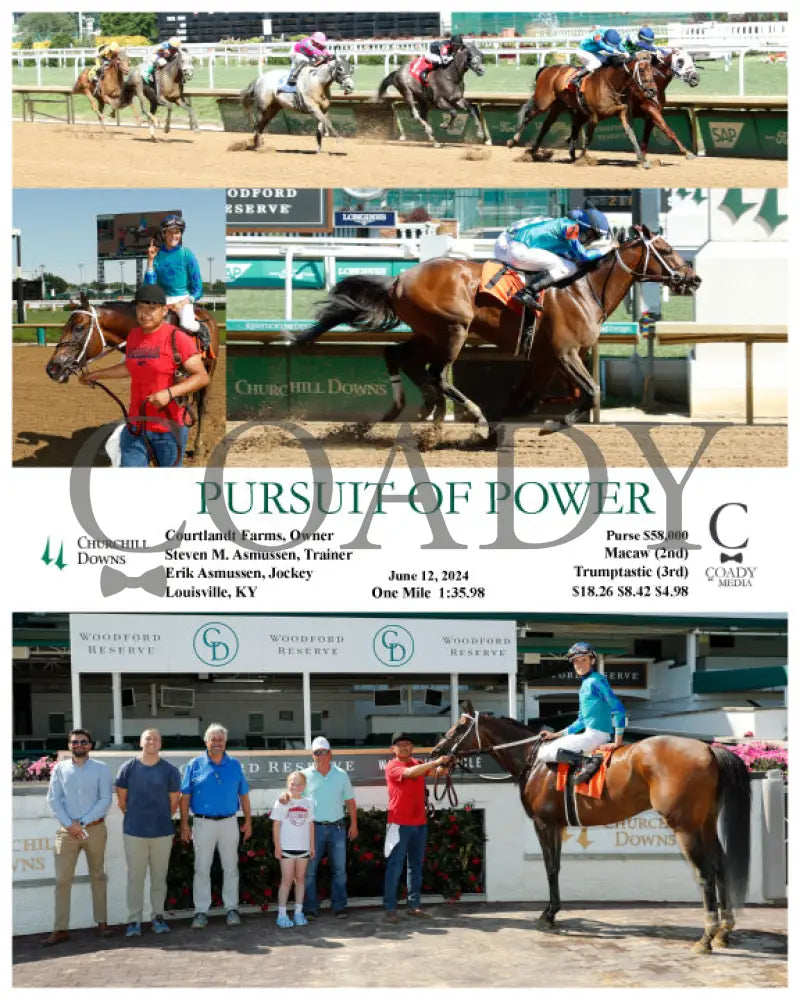 Pursuit Of Power - 06-12-24 R09 Cd Churchill Downs