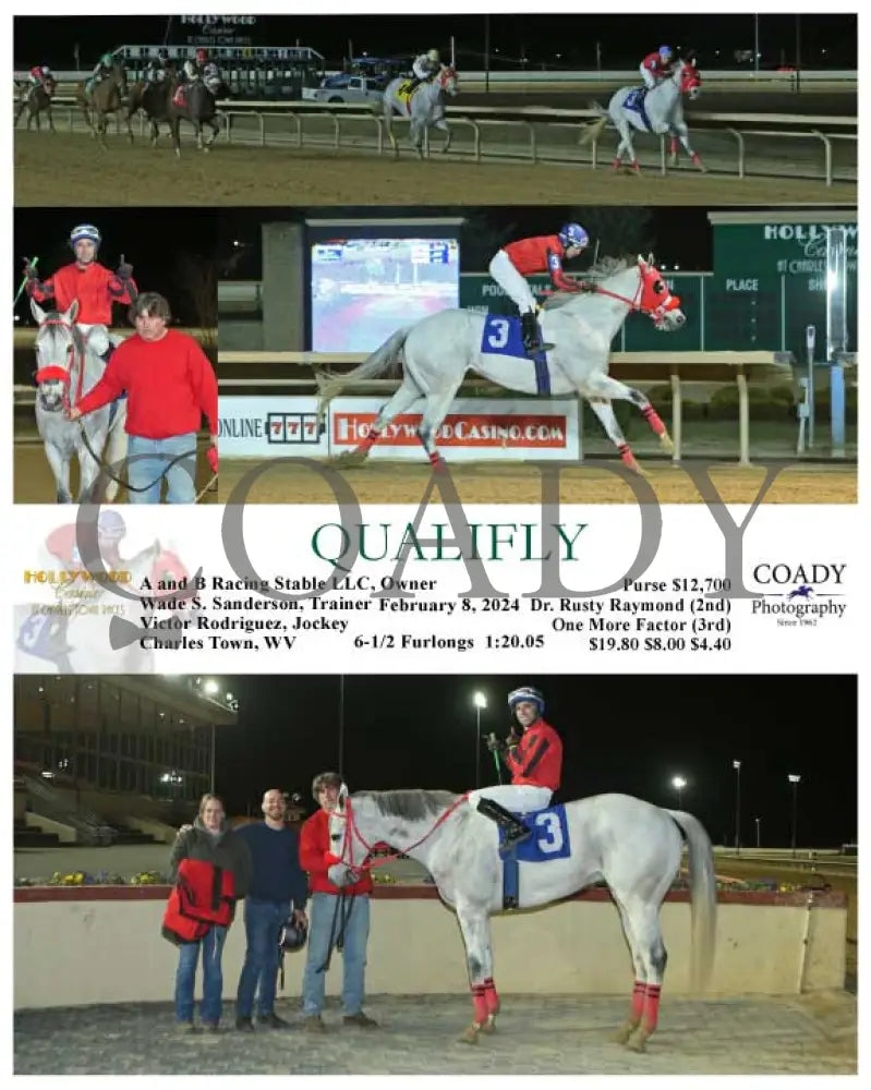 Qualifly - 02-08-24 R01 Ct Hollywood Casino At Charles Town Races