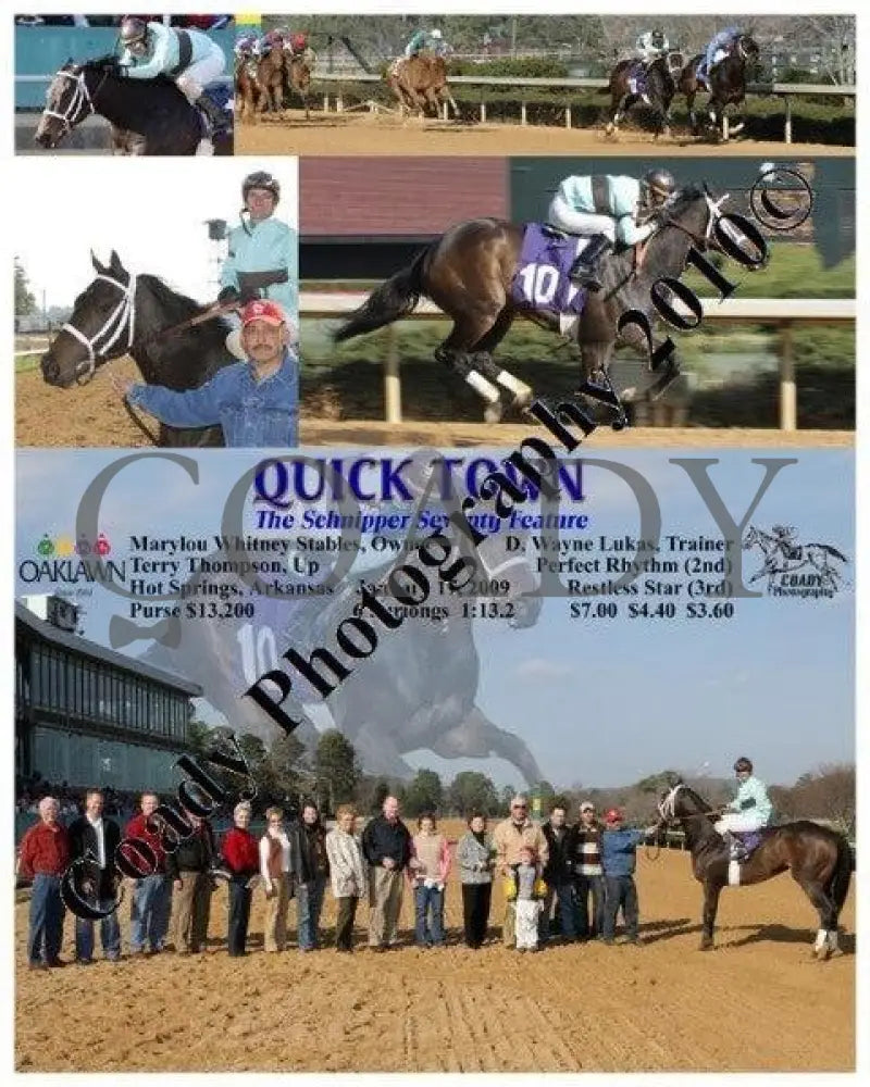 Quick Town - The Schnipper Seventy Feature 1 Oaklawn Park