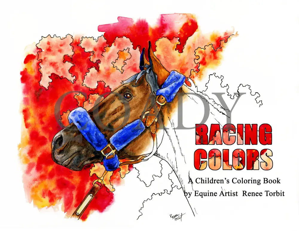 Racing Colors - Children’s Coloring Book 2024 Edition Books