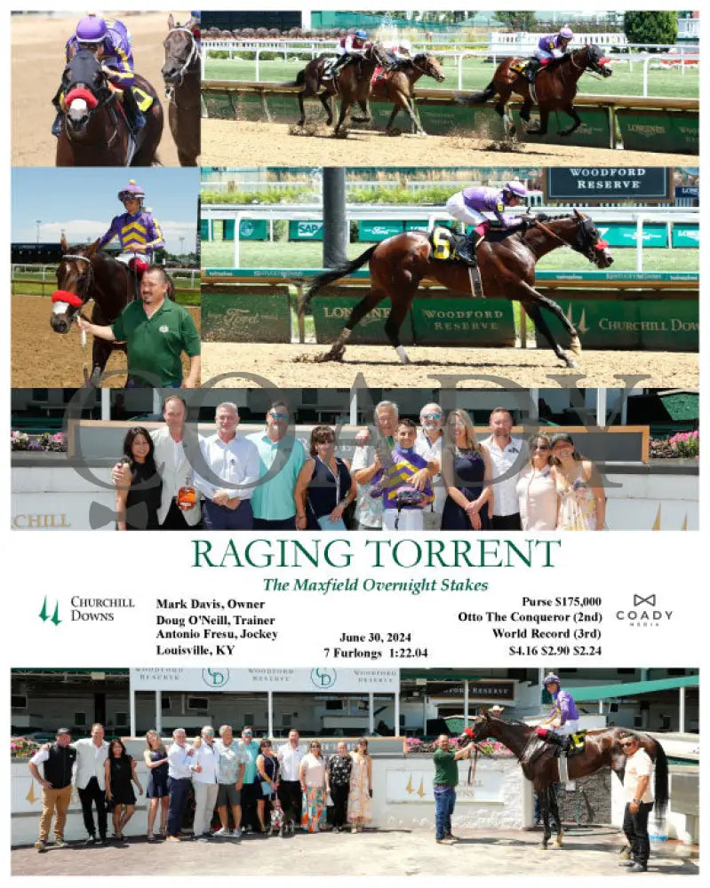 Raging Torrent - The Maxfield Overnight Stakes 06-30-24 R06 Cd Churchill Downs