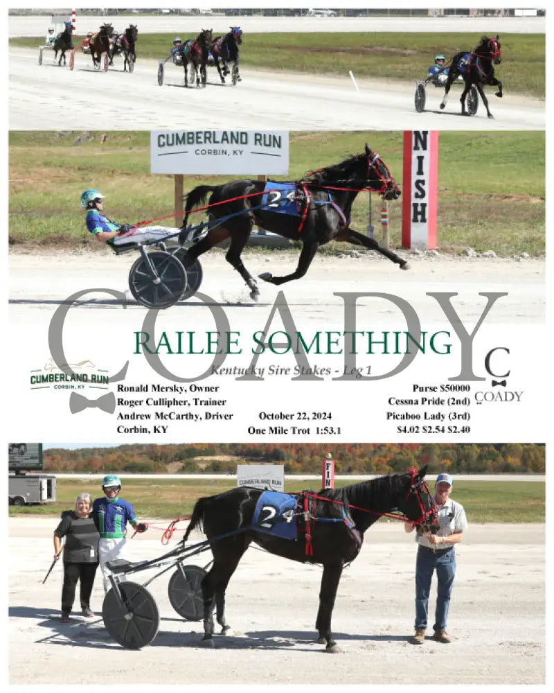 Railee Something - Kentucky Sire Stakes Leg 1 10-22-24 R04 Clr Cumberland Run