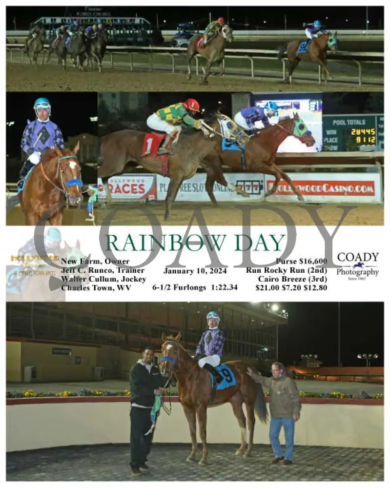 Rainbow Day - 01-10-24 R05 Ct Hollywood Casino At Charles Town Races