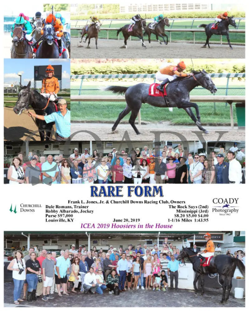 Rare Form - 06-20-19 R05 Cd Churchill Downs