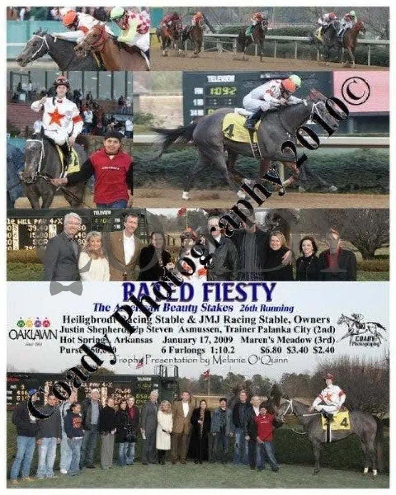 Rated Fiesty - The American Beauty Stakes 26Th Oaklawn Park