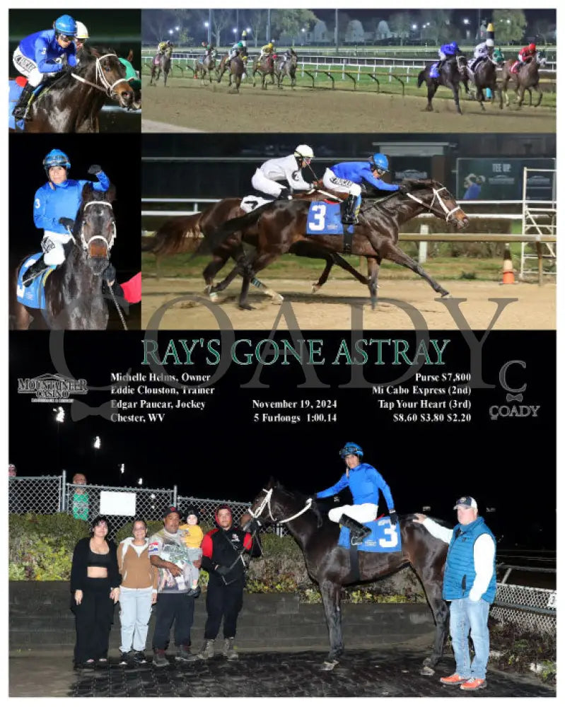 Ray’s Gone Astray - 11-19-24 R01 Mnr Mountaineer Park