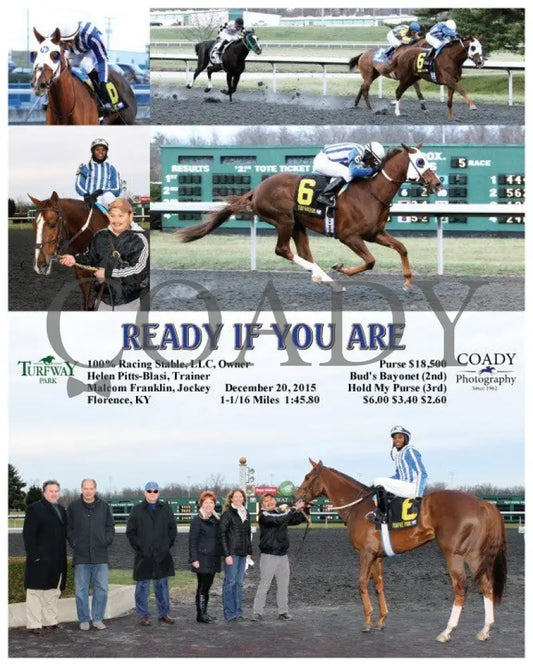 Ready If You Are - 122015 Race 05 Tp Turfway Park