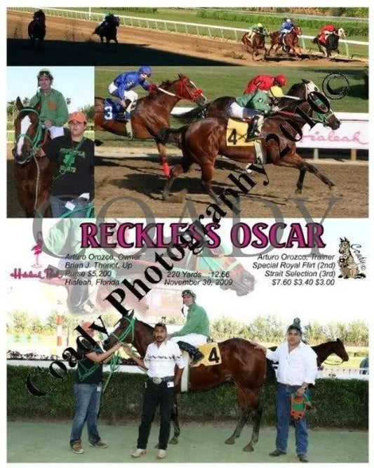Reckless Oscar - 11/30/2009 Hialeah Park