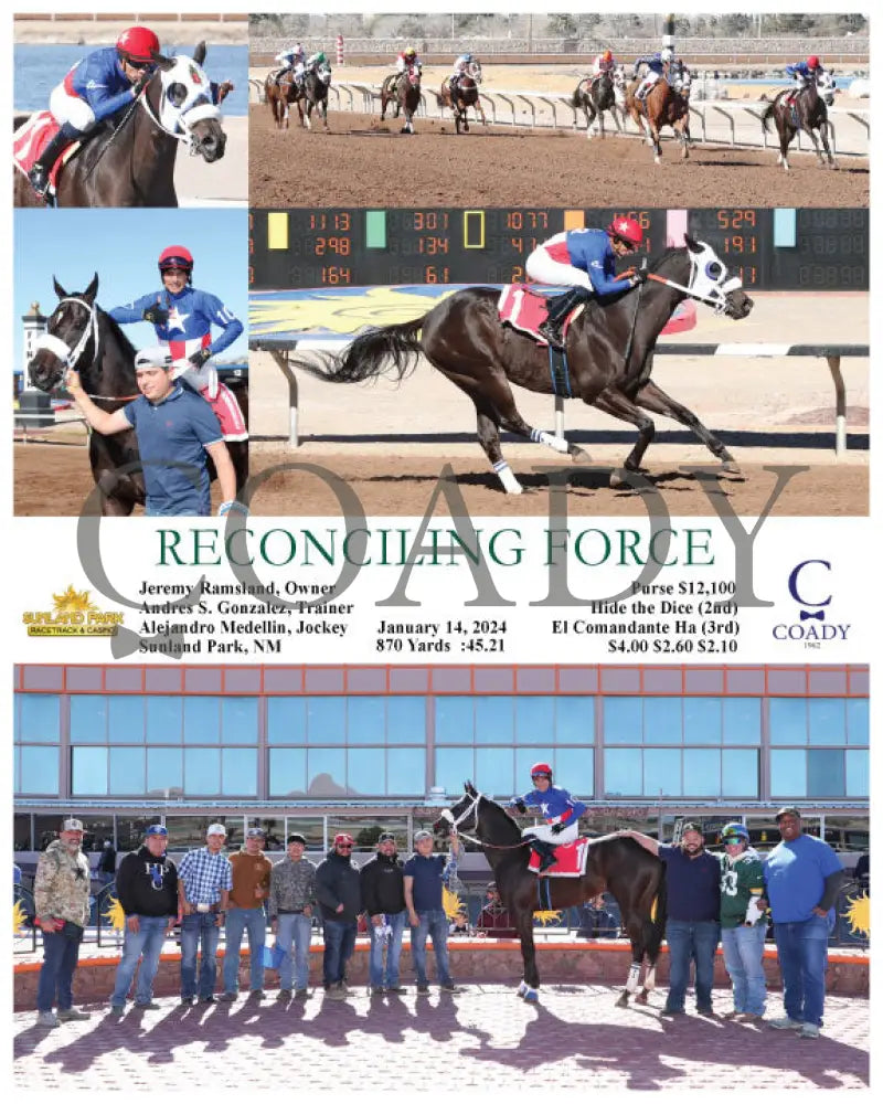 Reconciling Force - 01-14-24 R02 Sun Sunland Park