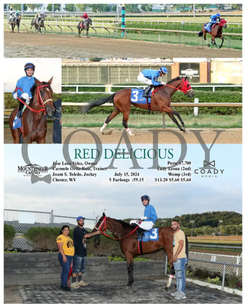 Red Delicious - 07-15-24 R03 Mnr Mountaineer Park