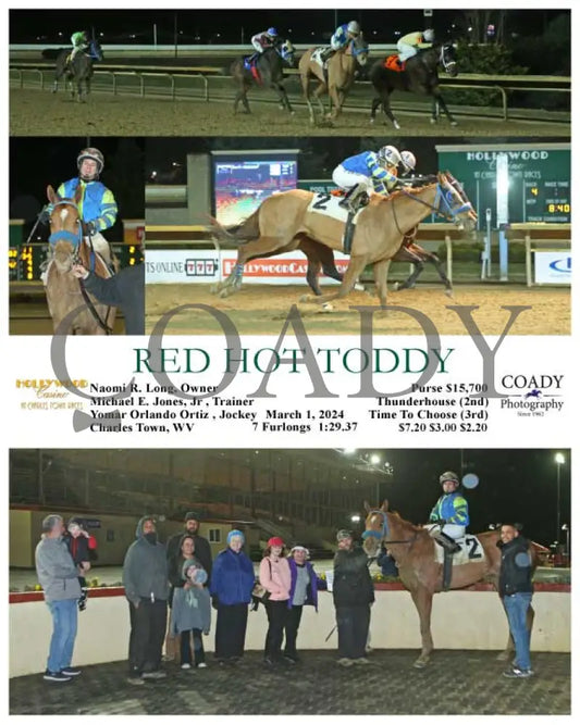 Red Hot Toddy - 03-01-24 R04 Ct Hollywood Casino At Charles Town Races