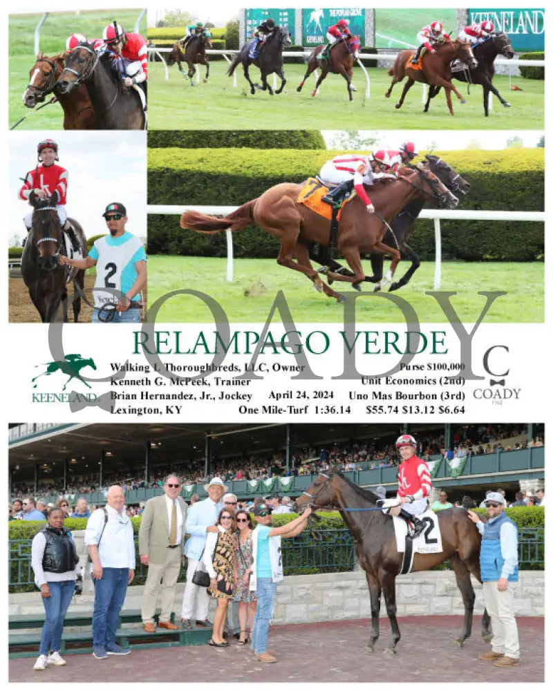 Relampago Verde - 04 - 24 - 24 R04 Kee Keeneland