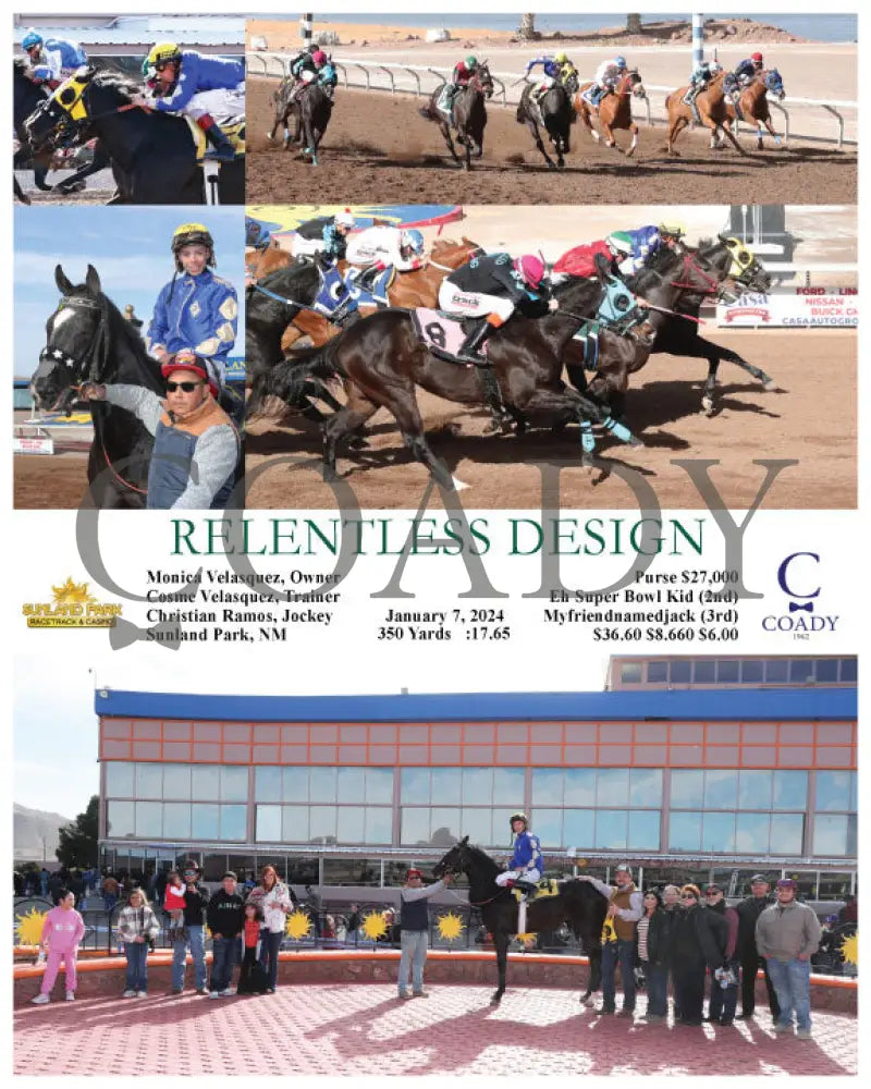 Relentless Design - 01-07-24 R04 Sun Sunland Park