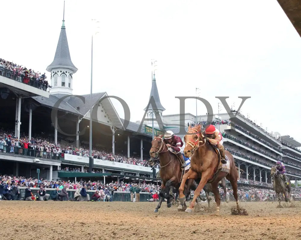 Rich Strike - The Kentucky Derby 148Th Running 05-07-22 R12 Cd Under Rail 01 Churchill Downs