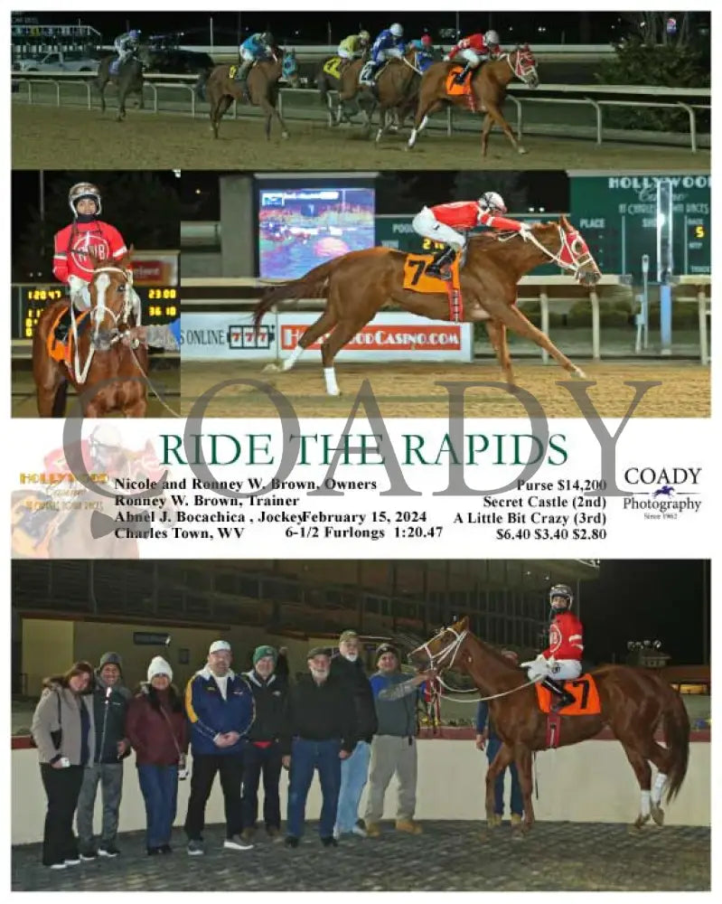 Ride The Rapids - 02-15-24 R05 Ct Hollywood Casino At Charles Town Races